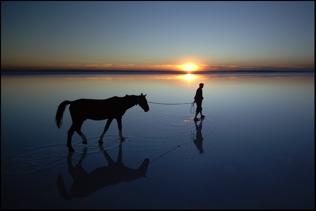 Cowboy Sunset