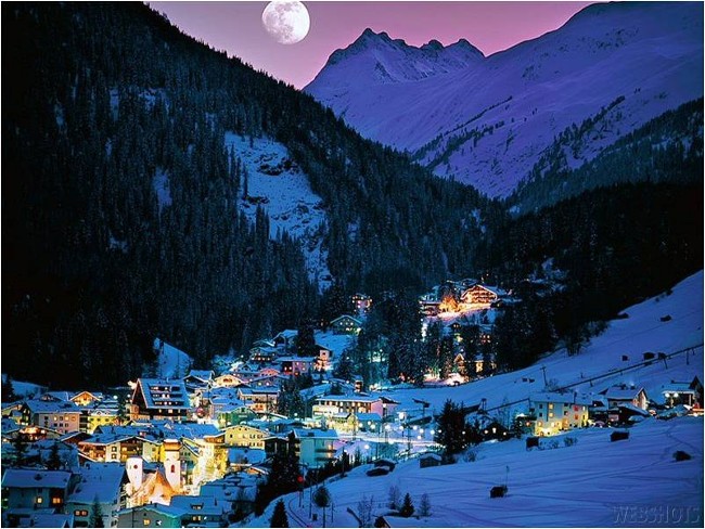 Snow mountains